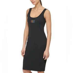 DKNY Sport Women's Pride Logo Bodycon Tank Dress